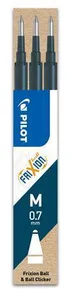 PILOT FRIXION wiederbeschreibbare Tinte 0,7 blau-schwarz [1 Stück]