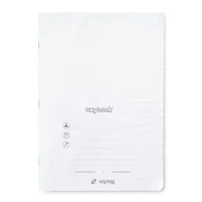 A4 OXYbook-Notizbuch, Nachfüllung, 40 Blatt, Druck 1/1 Zeile 8 mm