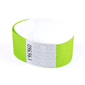 Tyvek-Armband 25 mm - Neongrün [1 Stück]