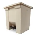 Weiteres Produktbild Step-on Mülleimer, beige, 30 l, Kunststoff, RUBBERMAID