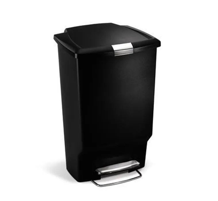 Hauptbild des Produkts Nášlapný odpakový koš, černá, 45 l, plast, SIMPLEHUMAN