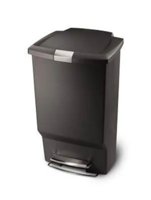 Hauptbild des Produkts Nášlapný odpakový koš, šedá, 45 l, plast, SIMPLEHUMAN
