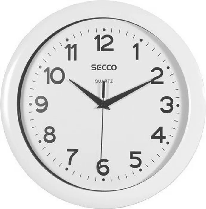 Hauptbild des Produkts Nástěnné hodiny, bílá, 30 cm, SECCO