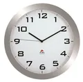 Wanduhr Horissimo, 38 cm, ALBA, silber