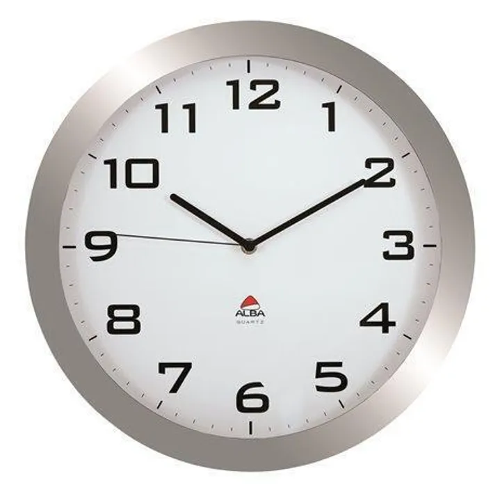 Hauptbild des Produkts Nástěnné hodiny "Horissimo", 38 cm, ALBA, stříbrné