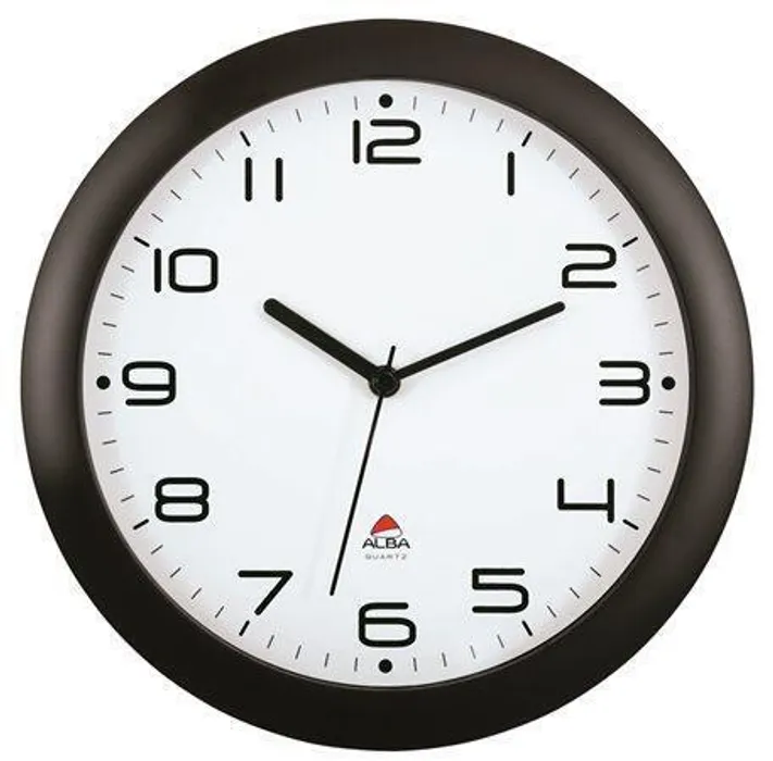 Hauptbild des Produkts Nástěnné hodiny "Hornew", 30 cm, ALBA, černé
