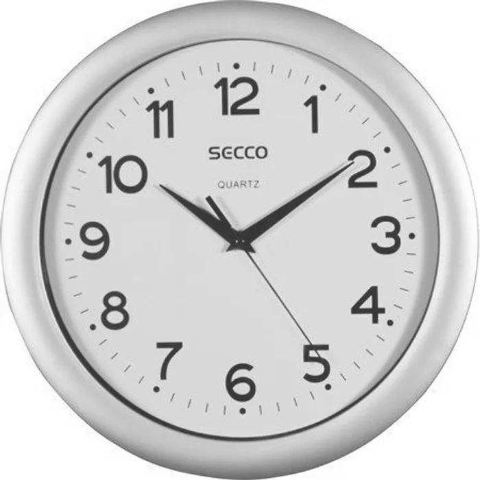 Hauptbild des Produkts Nástěnné hodiny "Sweep Second", rám - imitace dřeva, 30 cm, SECCO
