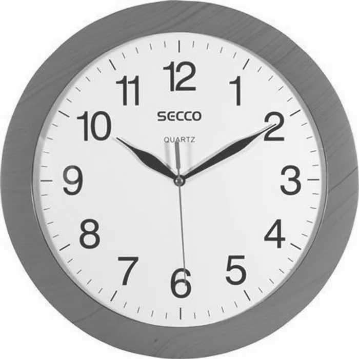 Hauptbild des Produkts Nástěnné hodiny, vzor dřevo, 28 cm, SECCO