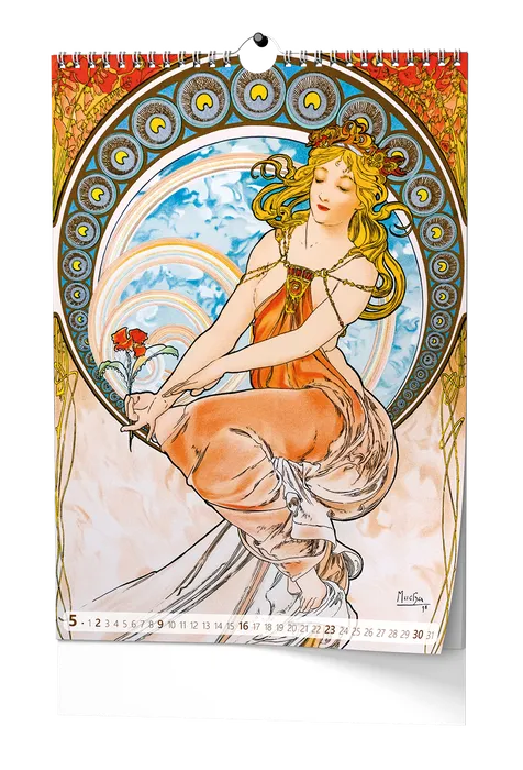 Hauptbild des Produkts Nástěnný kalendář A3 - Alfons Mucha 2027