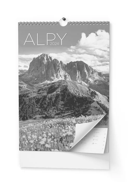 Hauptbild des Produkts Nástěnný kalendář - Alpy - A3