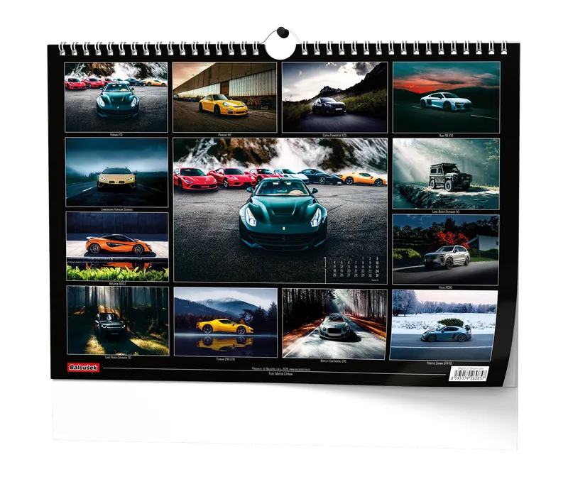 Hauptbild des Produkts Nástěnný kalendář - Dream Cars - A3