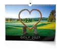 Wandkalender - Golf - tschechische Resorts