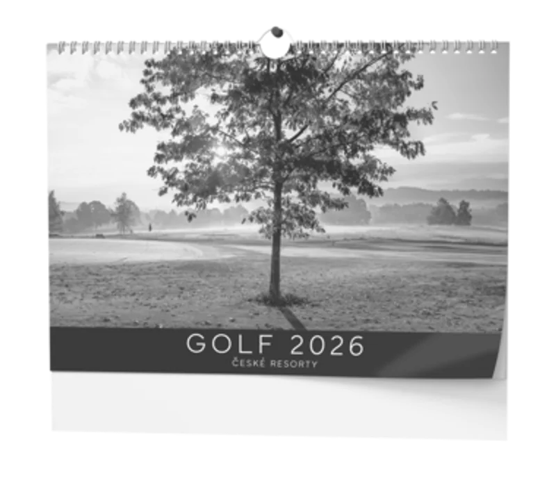 Hauptbild des Produkts Nástěnný kalendář - Golf - české resorty