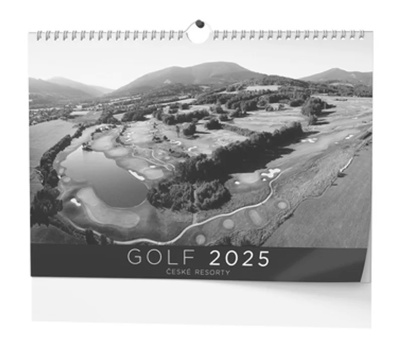 Hauptbild des Produkts Nástěnný kalendář - Golf - české resorty