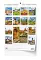 Wandkalender - Burgen und Schlösser der Tschechischen Republik