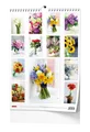 Wandkalender - Blumen - A3
