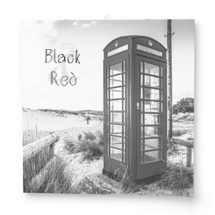 Hauptbild des Produkts Nástěnný kalendář - Poznámkový - Black & Red
