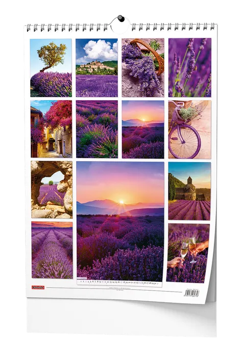 Hauptbild des Produkts Nástěnný kalendář - Provence - A3