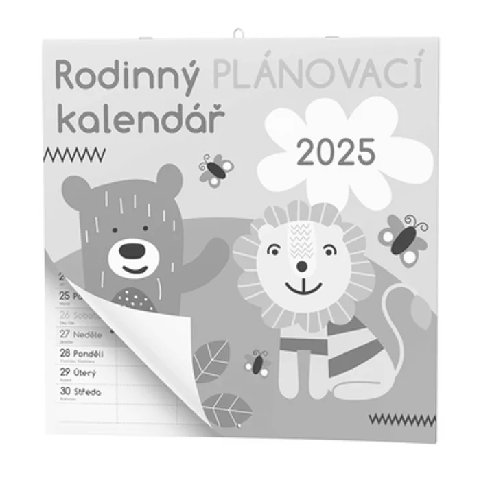 Hauptbild des Produkts Nástěnný kalendář - Rodinný plánovací kalendář