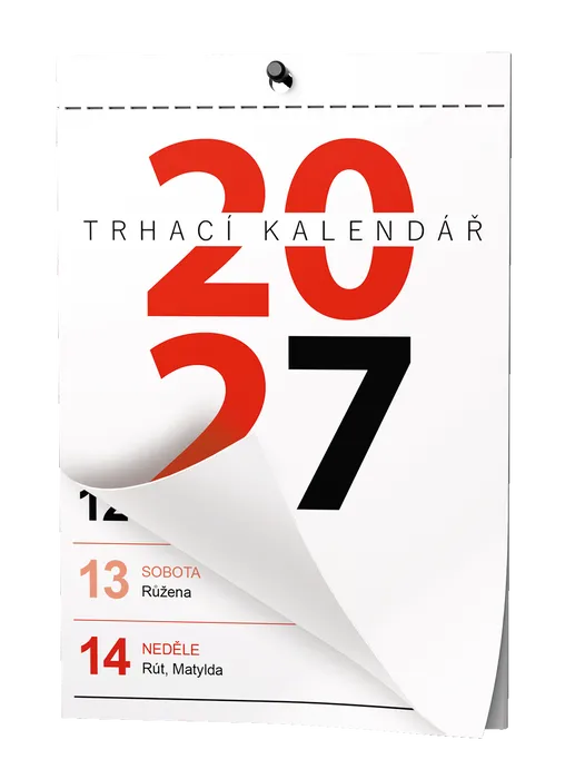 Hauptbild des Produkts Nástěnný kalendář - Trhací kalendář - A6
