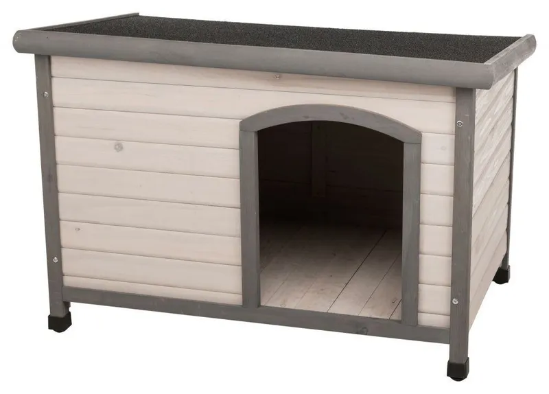 Hauptbild des Produkts Natura bouda pro psa s rovnou střechou M-L 104 x 72 x 68 cm, šedá