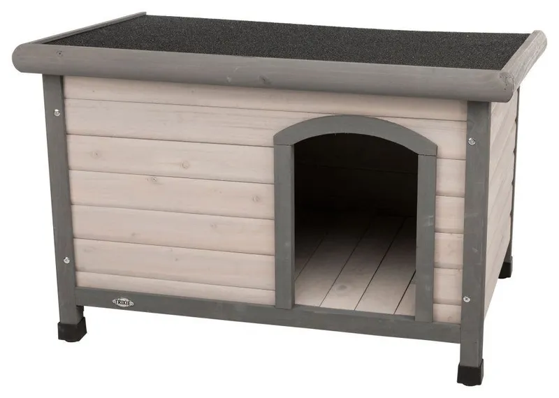 Hauptbild des Produkts Natura bouda pro psa s rovnou střechou S-M 85 x 58 x 60 cm, šedá
