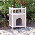 Weiteres Produktbild Natura Katzenhaus mit Balkon 45x65x45cm