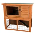Weiteres Produktbild NATURA Kaninchenstall mit Auslauf 104 x 97 x 52 cm, braun