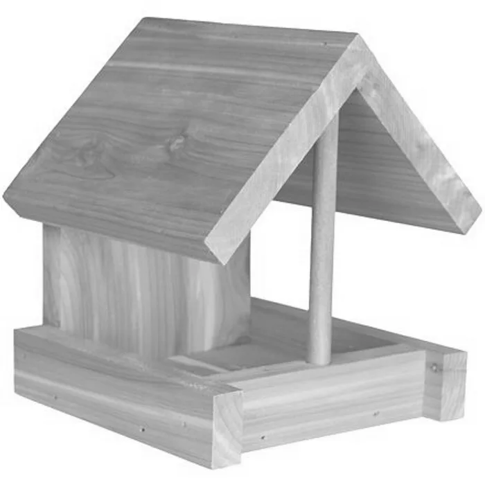 Hauptbild des Produkts natura krmítko/budka pro venkovní ptactvo, 16 × 15 × 13 cm, cedrové dřevo