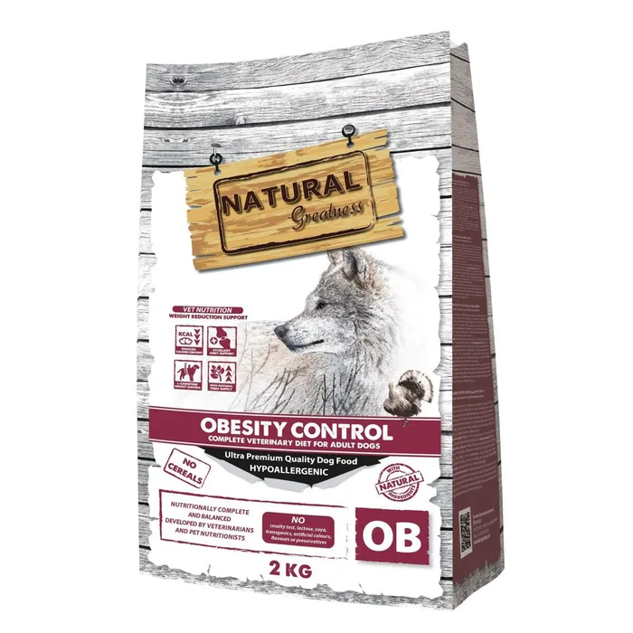 Hauptbild des Produkts Natural Greatness OBESITY CONTROL veterinární dieta pro psy 2 kg