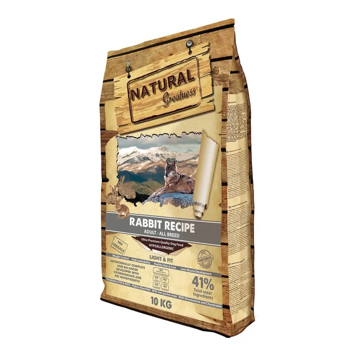 Hauptbild des Produkts Natural Greatness Rabbit Recipe All Br.Light,Fit/králík 10 kg