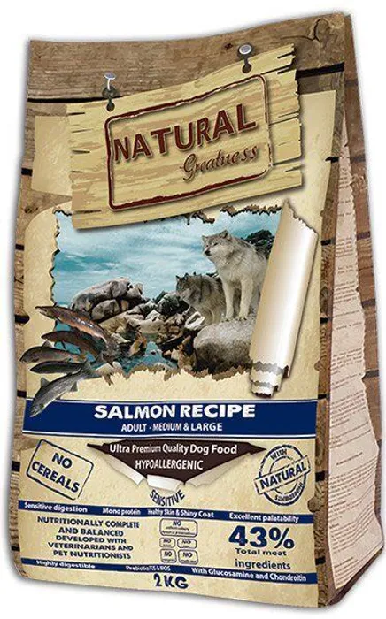 Hauptbild des Produkts Natural Greatness Salmon Recipe Medium,Large /losos 2 kg