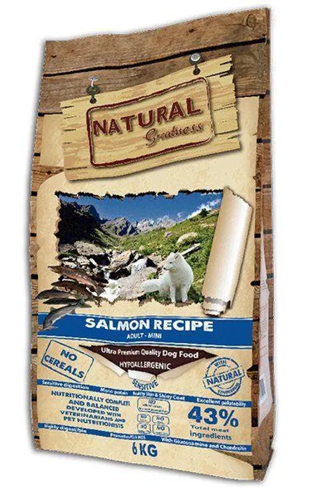 Hauptbild des Produkts Natural Greatness Salmon Recipe Mini Sensitive /losos 6 kg