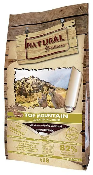 Hauptbild des Produkts Natural Greatness Top Mountain Cat Recipe /králík/ 2 kg