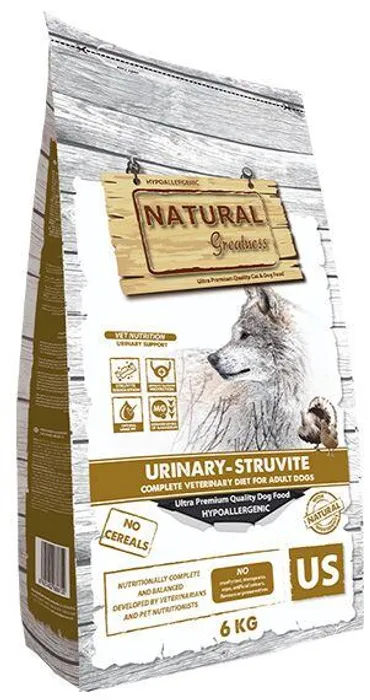 Hauptbild des Produkts Natural Greatness URINARY STRUVITE veterinární dieta pro psy 6 kg