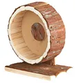 Weiteres Produktbild Natural Living – 23 cm großes Holzkarussell für Mäuse und Hamster