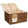 Weiteres Produktbild Natural Living Naturholzhaus HILKE mit Kinderbett 40x23x32 cm