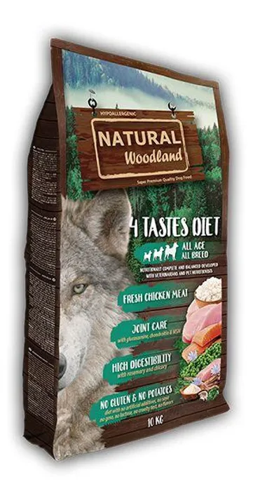 Hauptbild des Produkts Natural Woodland 4 TASTES Diet 10 kg