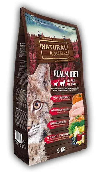 Hauptbild des Produkts Natural Woodland Realm Diet Cat /kuře/1,5 kg