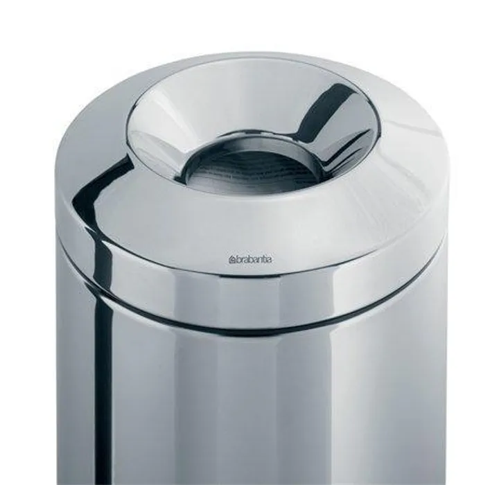 Hauptbild des Produkts Nehořlavý odpadkový koš, stříbrný, 30l, VEPA BINS
