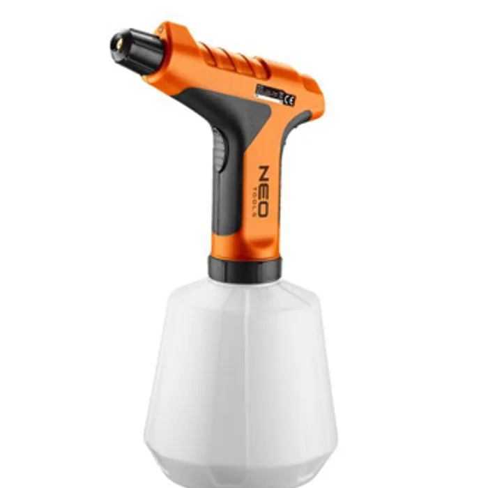 Hauptbild des Produkts NEO TOOLS akumulátorový rozprašovač nádobka o objemu 1L, micro USB nabíjení, oranžovo-čer