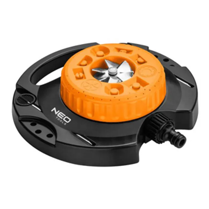 Hauptbild des Produkts NEO TOOLS rotační postřikovač, 9 funkcí postřiku pro plochu od 35 do 95m2, 1/2" i 3/4", o