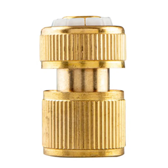 Hauptbild des Produkts NEO TOOLS rychlospojka s funkcí STOP materiál mosaz, 1/2", zlatá, 15-731