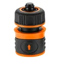 NEO TOOLS Schnellkupplung mit STOP-Funktion, Material Kunststoff, 1/2", orange-schwarz, 15-721