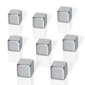 Weiteres Produktbild Neodym-Magnete, Würfelform, Silber, 10x10x10 mm, 8 Stück, BE!BOARD