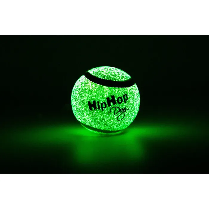 Hauptbild des Produkts Neonový ve tmě svítící tenis. míč 6,5 cm HIPHOP DOG