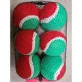 Neonlicht im dunklen Tennis. Ball 6,5 cm HIPHOP HUND