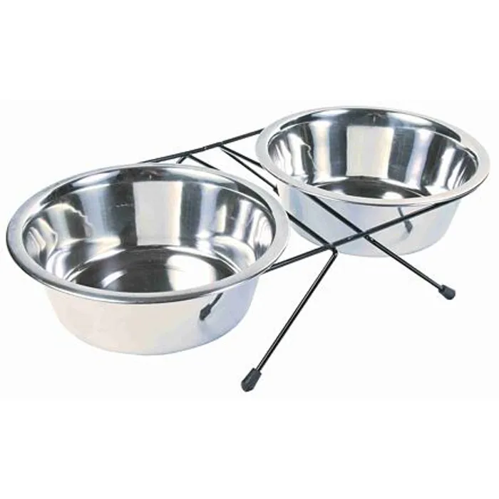 Hauptbild des Produkts Nerez stojánek + 2 misky 1,8l/20cm