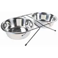 Edelstahlständer + 2 Schüsseln 200 ml/10 cm