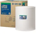 Vlies Reinigungstuch Tork 510104 Premium 510 Rolle weiß W1 [1 Stk.]